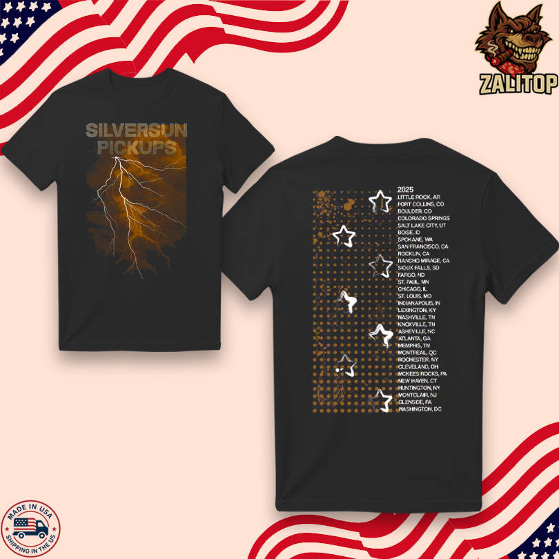 Silversun Pickups Lightning Tour 2025 Merch