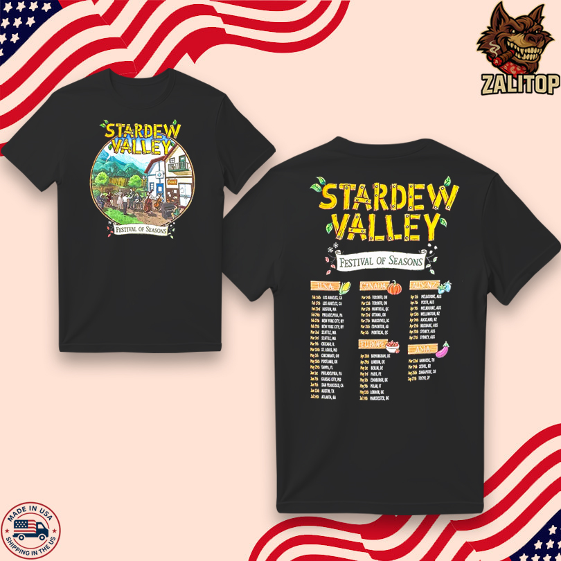 Stardew Valley Tour T-Shirt