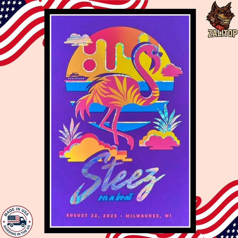 Steez On A Boat August 22, 2025 Milwaukee, WI Poster