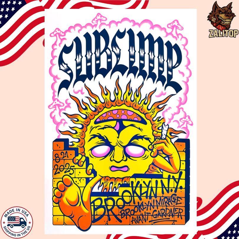 Sublime August 21 2025 Brooklyn, NY Poster