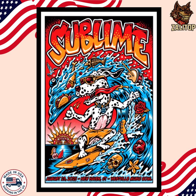 Sublime Event Poster Aug 23 2025 New Haven, CT
