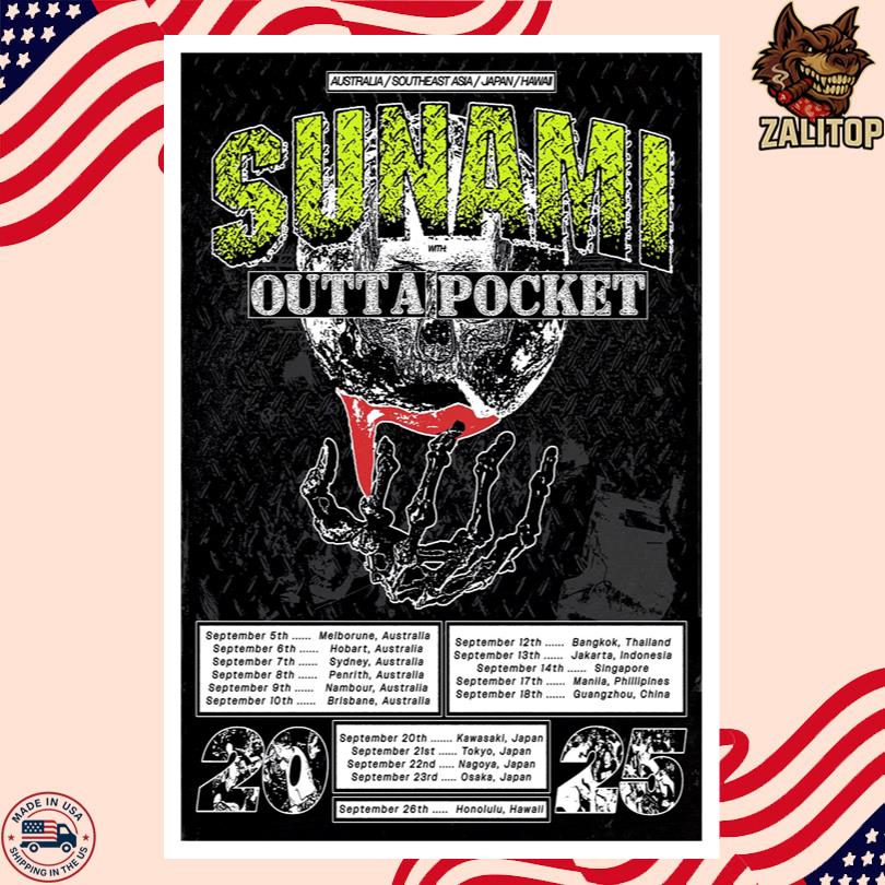 Sunami Outta Pocket September Show 2025 Poster
