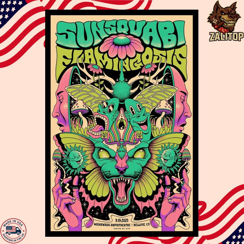 SunSquabi 09 19 2025 The Mishawaka Amphitheatre Poster