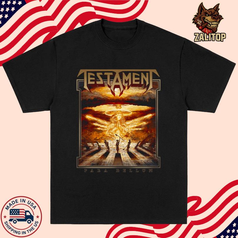 Testament Para Bellum Raglan Tee