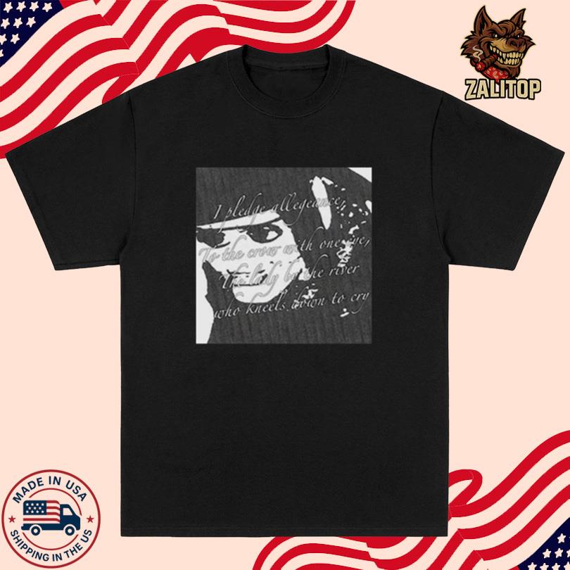 The Garden Pledge Allegiance Ringer Tee