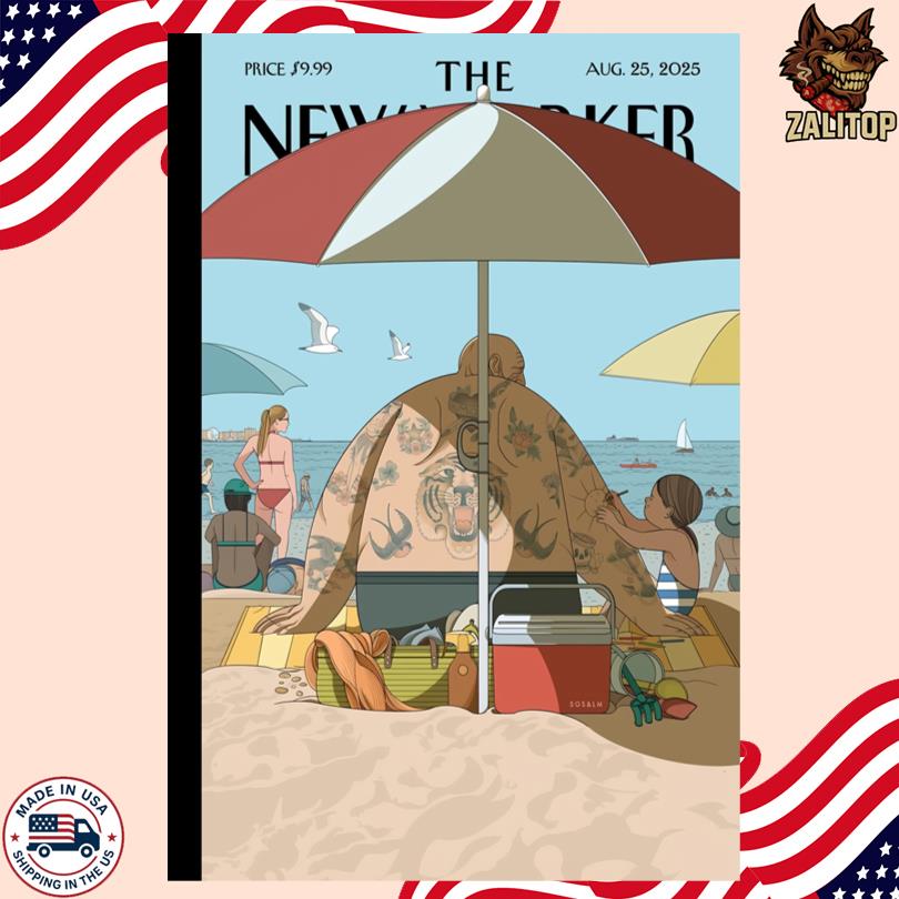 The New Yorker Aug 25 2025 Sergio García Sánchez and Lola Moral\'s Artist in Training Poster