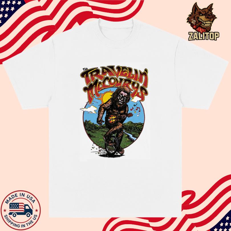 The Travelin_ McCourys Bigfoot Shirt