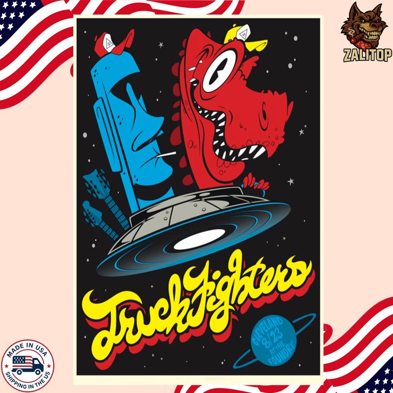 Truckfighters Event August 23 2025 Cleveland OH Poster