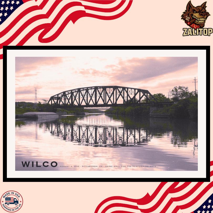 Wilco in Pittsburgh Heinz Hall - Aug 6, 2025 Poster