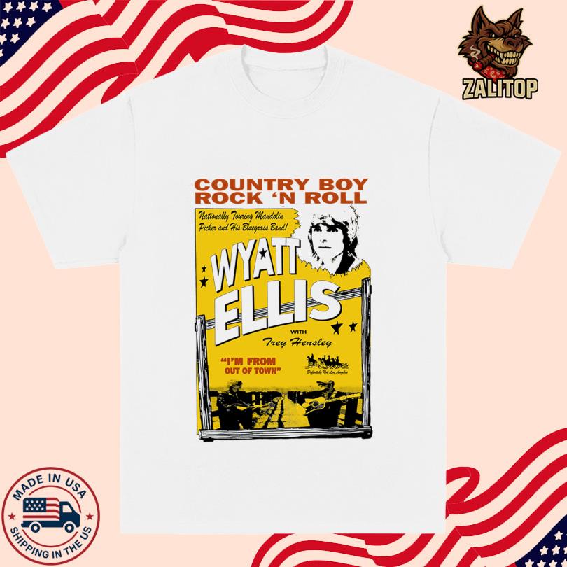 Wyatt Ellis Country Boy Rock N Roll Tour 2025 Tee